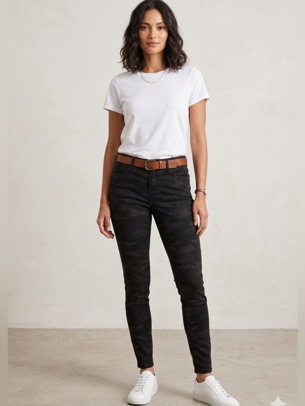 Social Standard by Sanctuary | Black Camouflage Skinny Pants | Sz 6